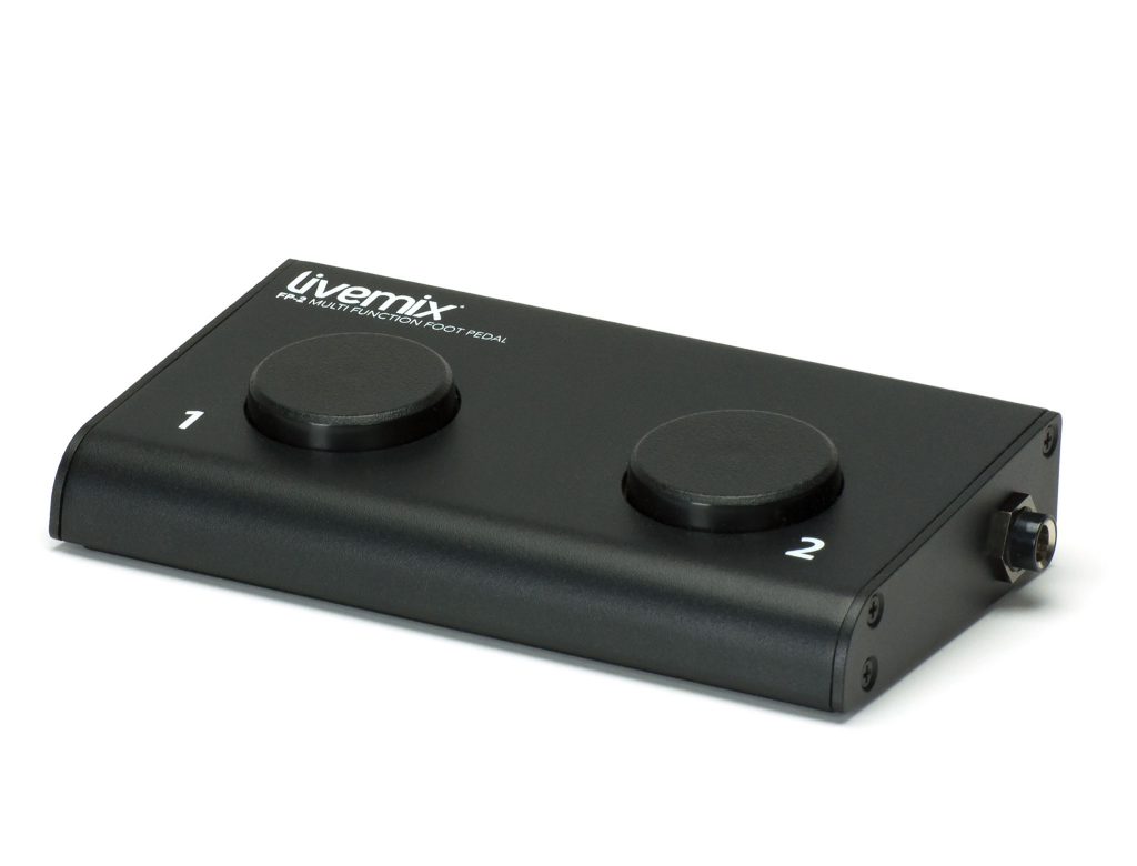 Livemix FP-2 hands free personal mix control angle image