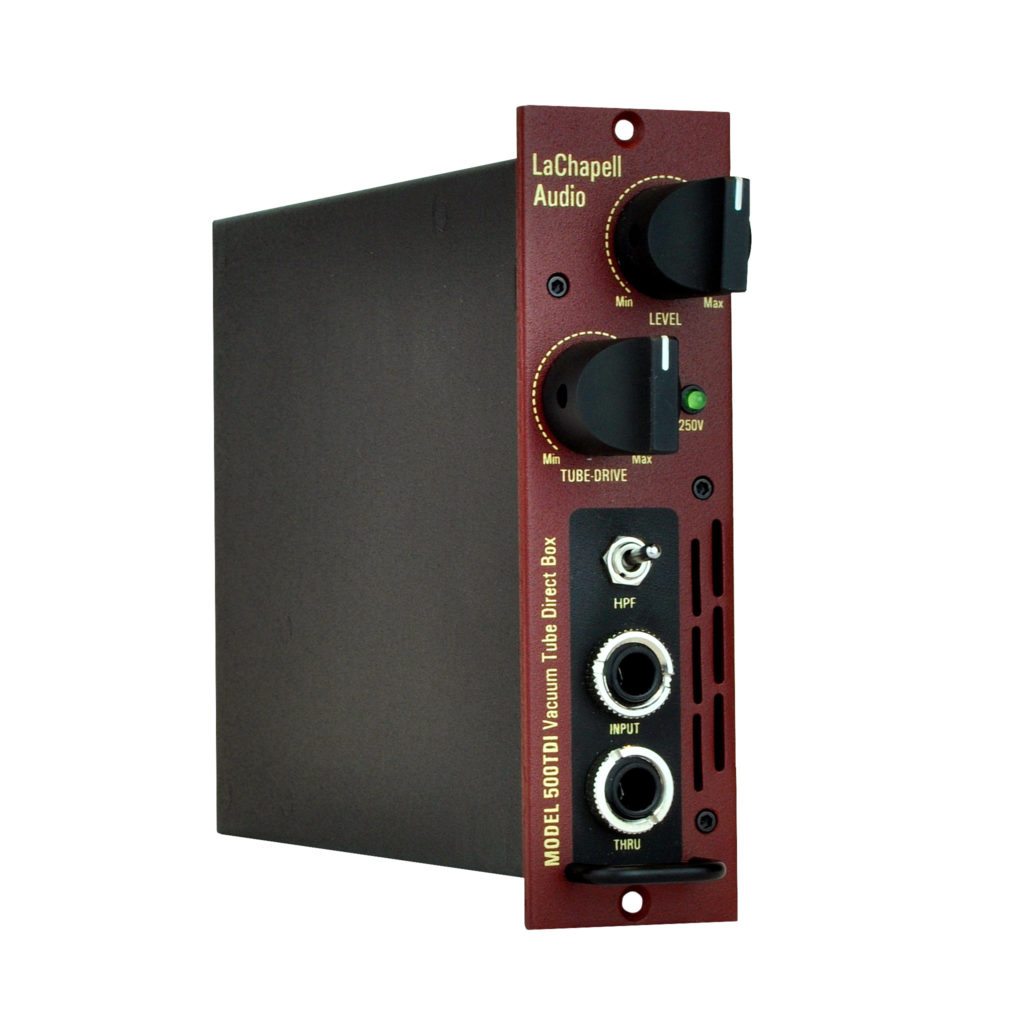 LaChapell Audio 500TDI 500 Series Tube Direct Box DI Angle Image