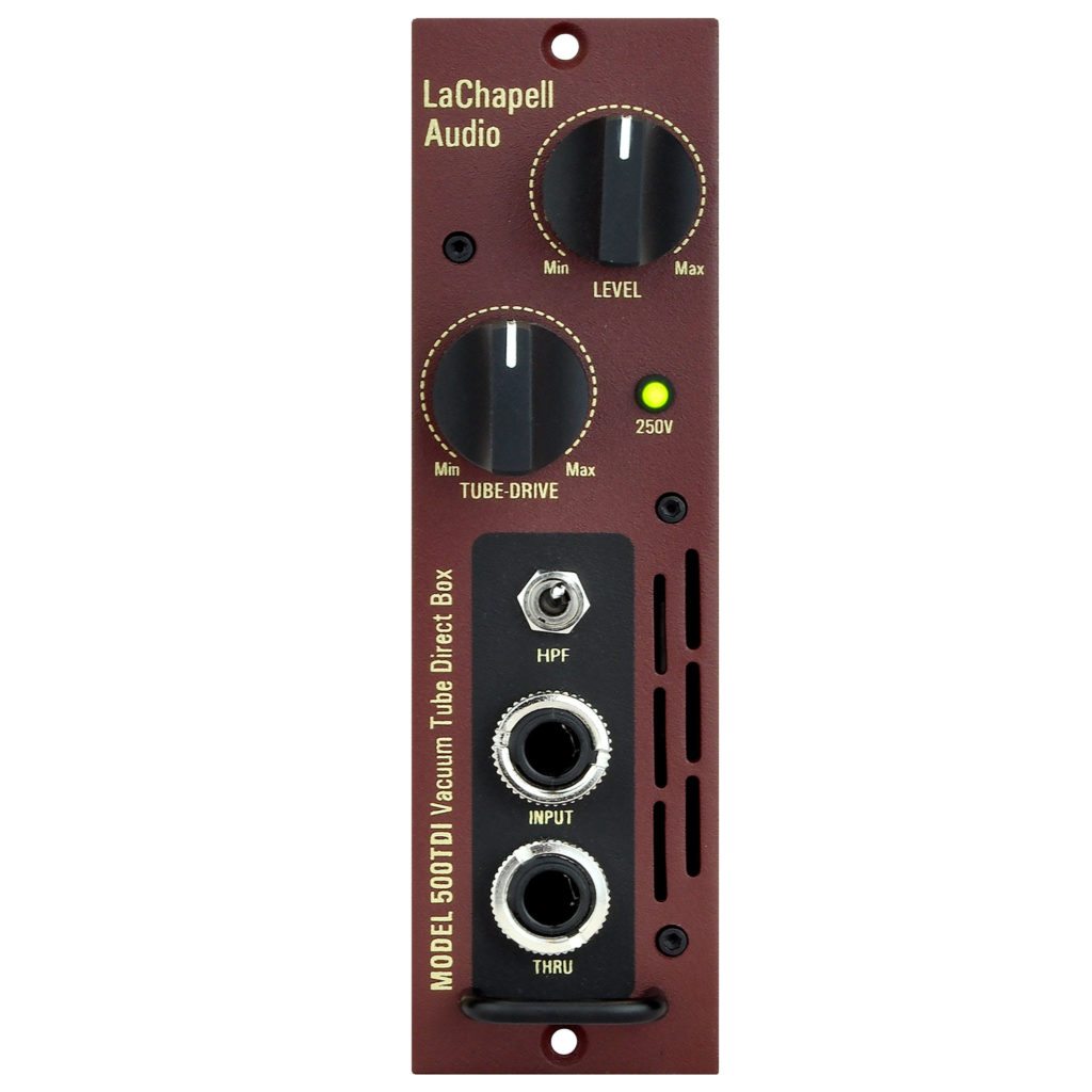 LaChapell Audio 500TDI 500 Series Tube Direct Box DI Front Image