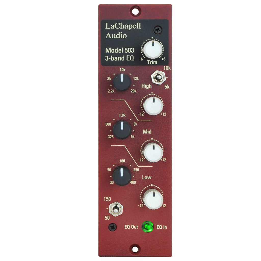 LaChapell Audio 503 500 Series EQ Front Image