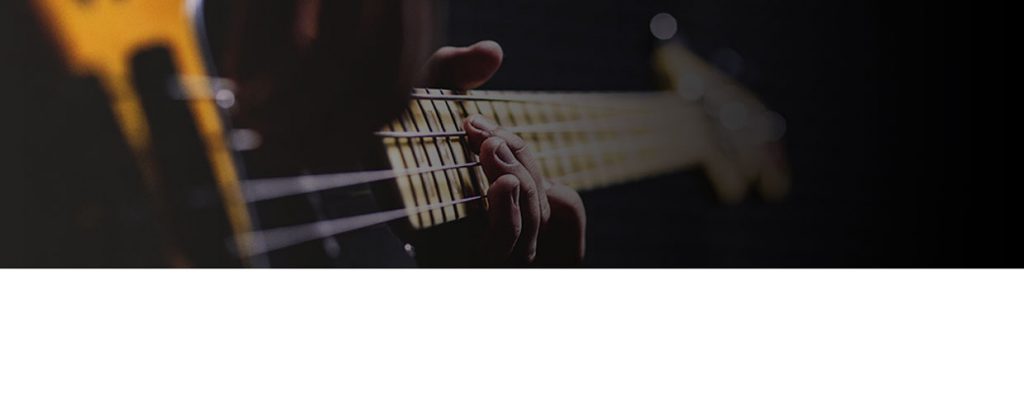 Bass player top image banner