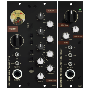 NAMM Ready products the LaChapell Audio Dual Topology Mic Preamp and the Channel Strip for the 500 series