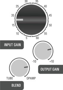 500DT Dual Topology tube preamp hybrid - guitar example
