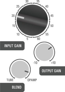 500DT Dual Topology tube preamp hybrid - kick example