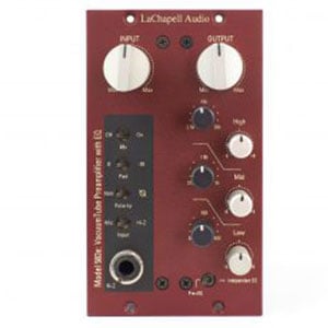 LaChapell Audio 583E tube preamp with eq for 500 series