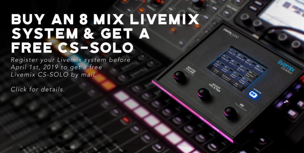 Livemix Personal Monitor System - The easy to use personal mixers for church and studio