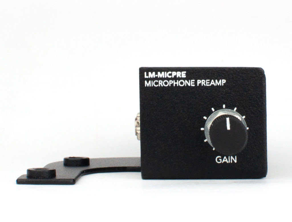 Livemix personal monitor microphone preamp for intercom - gain image