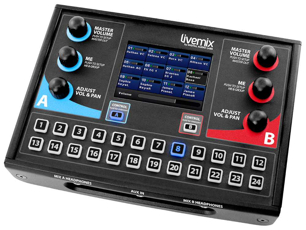 Livemix CS-DUO angled image top